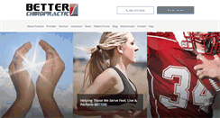 Desktop Screenshot of better-chiropractic.com